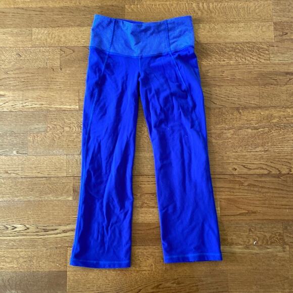 Lululemon Cropped Leggings Size 2* - Picture 1 of 7